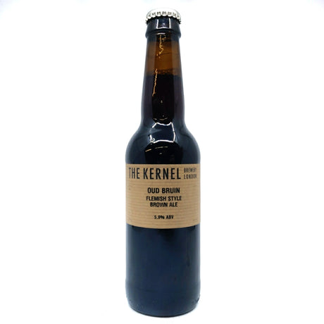 Kernel Oud Bruin Flemish Brown Ale 5.9% (330ml)-Hop Burns & Black