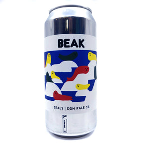 Beak Brewery Seals DDH Pale Ale 5% (440ml can)-Hop Burns & Black