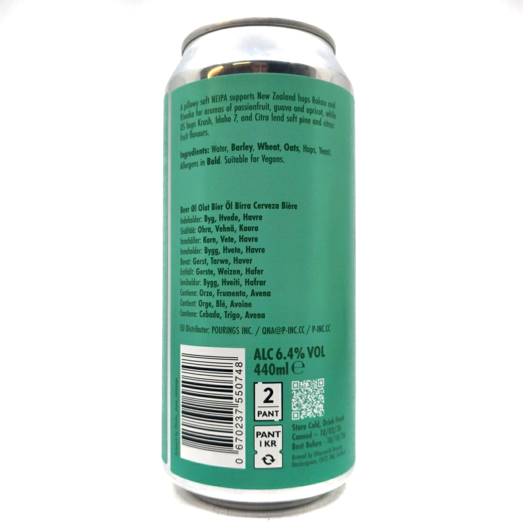 Otherworld Abandon New England IPA 6.4% (440ml can)-Hop Burns & Black