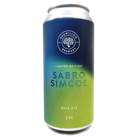 Redwillow Sabro Simcoe Pale Ale 3.9% (440ml can)-Hop Burns & Black