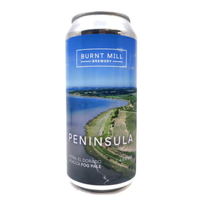 Burnt Mill Peninsula Fog Pale Ale 4.6% (440ml can)-Hop Burns & Black