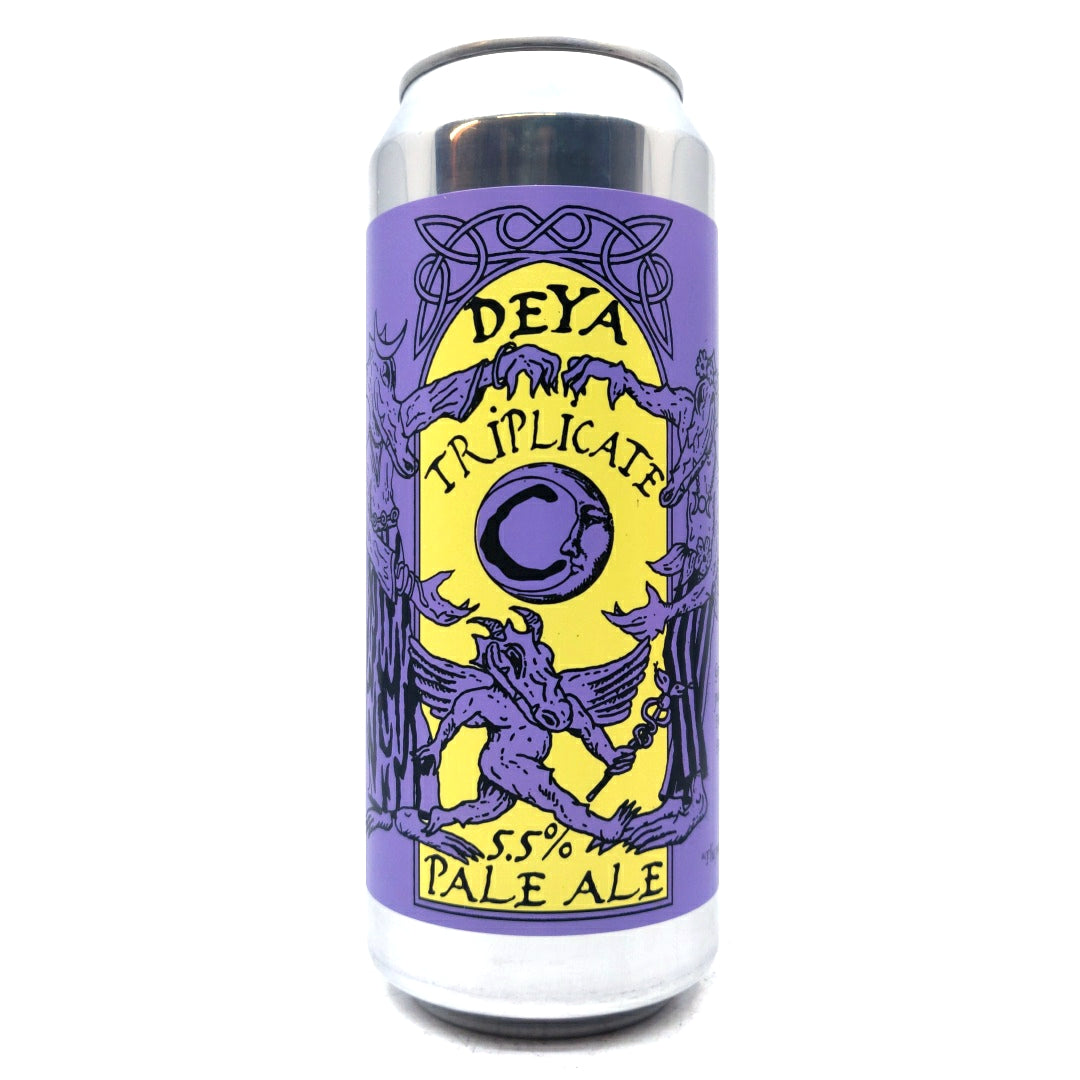 DEYA Triplicate C Pale Ale 5.5% (500ml can)-Hop Burns & Black