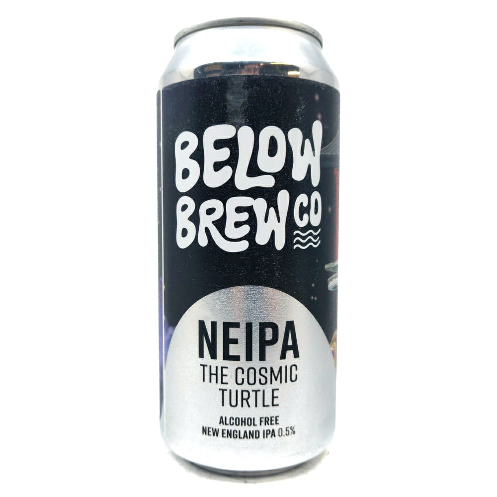 Turtle Alcohol Below Brew Co NEIPA the Cosmic Turtle Alcohol Free IPA 0.5% (440ml can ...