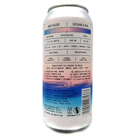 Two Flints Big Suze Double IPA 8% (440ml can)