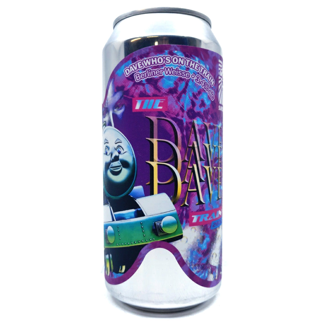 Sureshot Dave Who's On The Train Fruited Berliner Weisse 3.4% (440ml can)-Hop Burns & Black