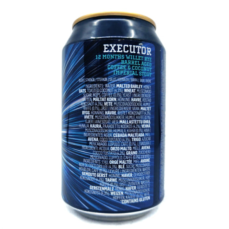 Emperor's Brewery BA Executor Imperial Stout 14.2% (330ml can)-Hop Burns & Black
