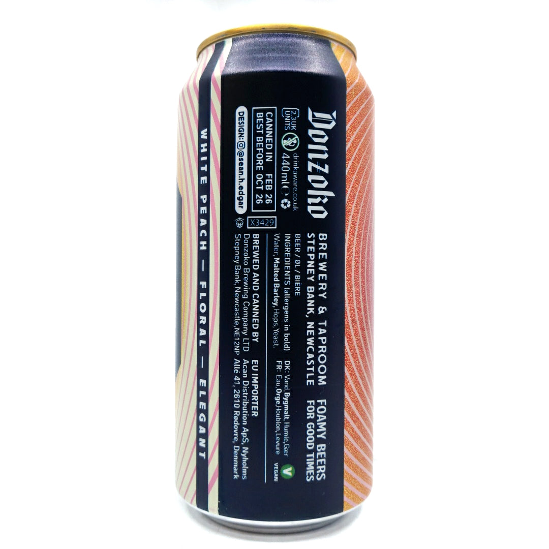 Donzoko x Cloudwater Hidden Sounds Uk Hop Pilsner 5.2% (440ml can)-Hop Burns & Black