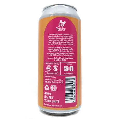 Yonder Cherry Mango Lassi Sour 5% (440ml can)