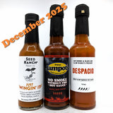 12 month bi-monthly (6 boxes) pre-paid Burns Box GIFT hot sauce subscription-Hop Burns & Black