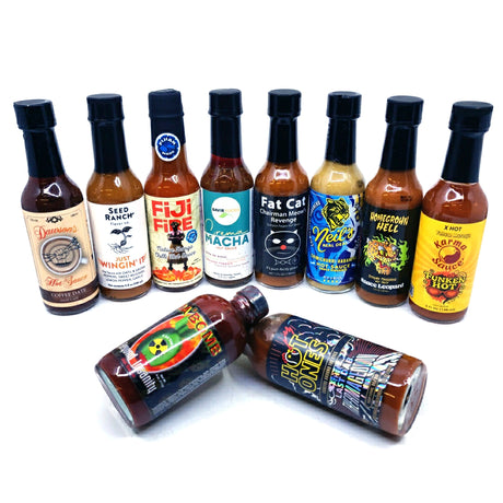 Hot Ones The Last Dab Mega Mix pack (10 sauces)-Hop Burns & Black