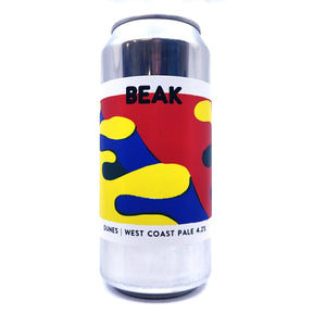 Beak Brewery Dunes West Coast Pale Ale 4.2% (440ml can)-Hop Burns & Black