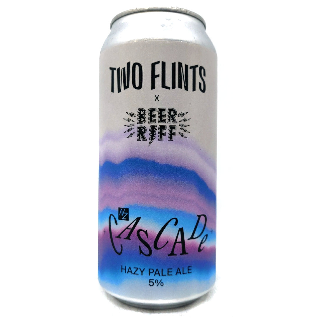 Two Flints x Beer Riff NZ Cascade Hazy Pale Ale 5% (440ml can)