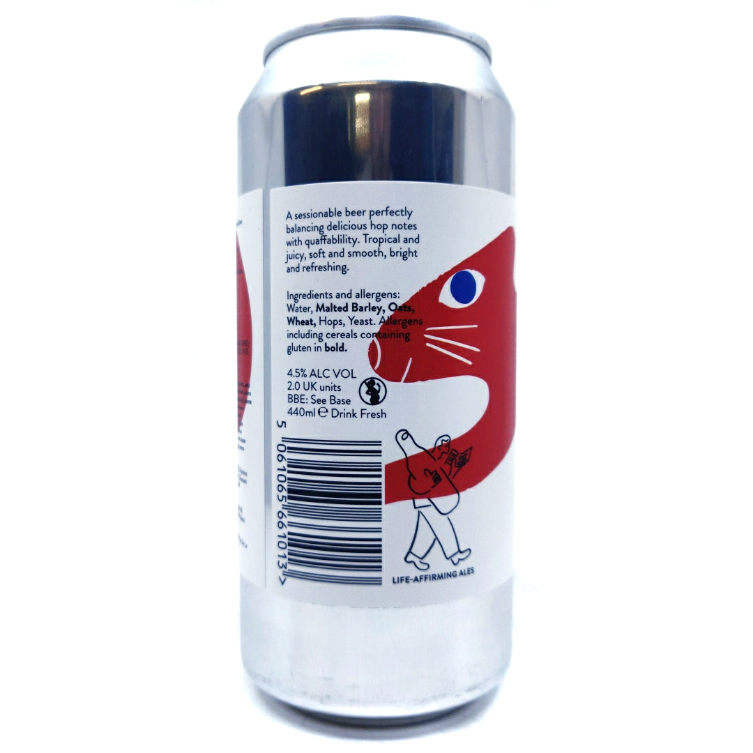 Beak Brewery Leap Session IPA 4.5% (440ml can)-Hop Burns & Black