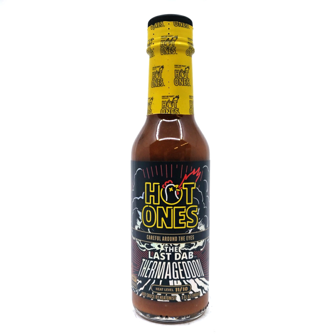 Hot Ones The Last Dab Thermageddon Hot Sauce (148ml)-Hop Burns & Black