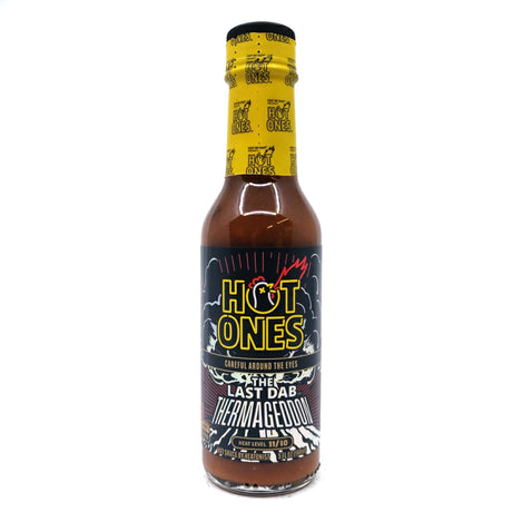 Hot Ones The Last Dab Thermageddon Hot Sauce (148ml)-Hop Burns & Black