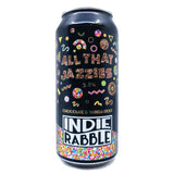 Indie Rabble All That Jazzies Stout 5.8% (440ml can)-Hop Burns & Black