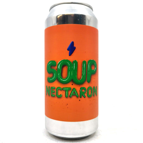 Garage Beer Co Soup Nectaron IPA 7% (440ml can)-Hop Burns & Black