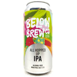Below Brew Co All Hopped Up Alcohol Free IPA 0.5% (440ml can)-Hop Burns & Black