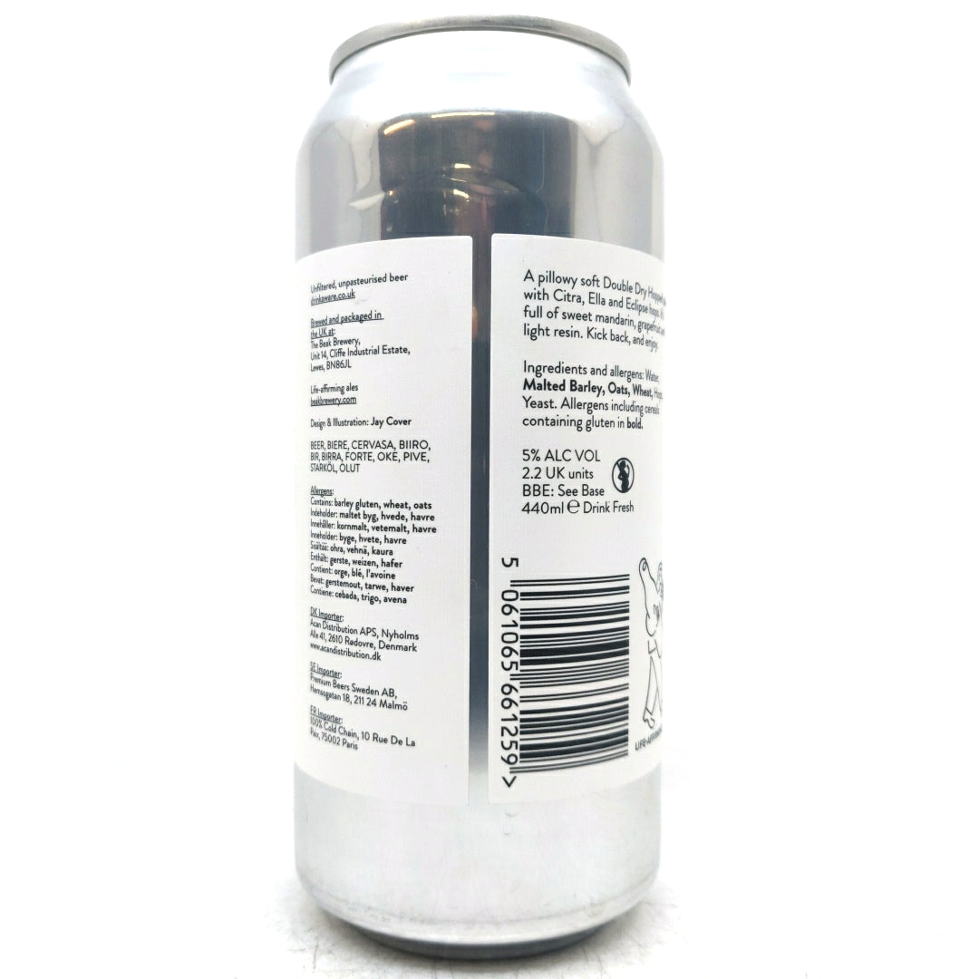 Beak Brewery Laze DDH Pale Ale 5% (440ml can)-Hop Burns & Black