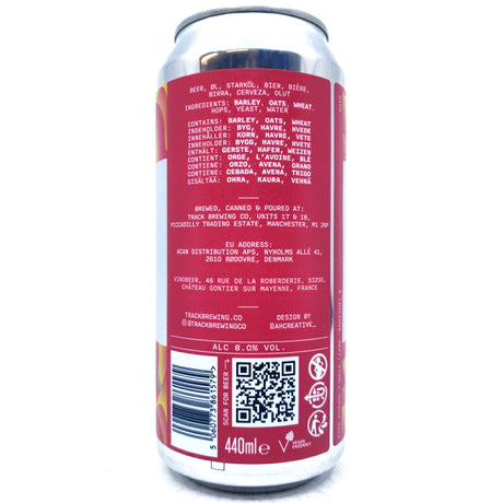 Track Everything Illuminated Double IPA 8% (440ml can)-Hop Burns & Black