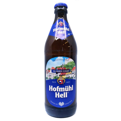 Hofmuhl Hell 4.6% (500ml)-Hop Burns & Black