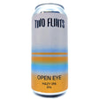 Two Flints Open Eye Hazy IPA 6% (440ml can)-Hop Burns & Black