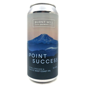 Burnt Mill Point Success West Coast IPA 6% (440ml can)-Hop Burns & Black