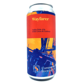 Commonwealth Wayfarer IPA 6.5% (473ml can)-Hop Burns & Black