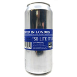 Pressure Drop Super Lite Lager 3.8% (440ml can)-Hop Burns & Black
