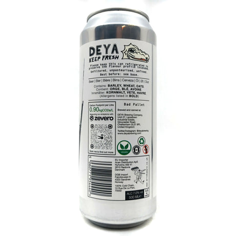 DEYA Bad Pallet IPA 7% (500ml can)-Hop Burns & Black