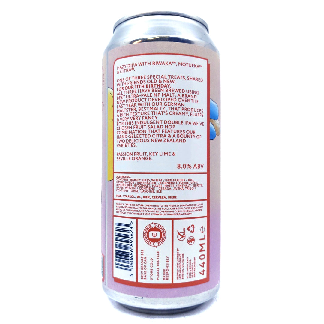 Left Handed Giant x Track Fondue Hazy Double IPA 8% (440ml can)