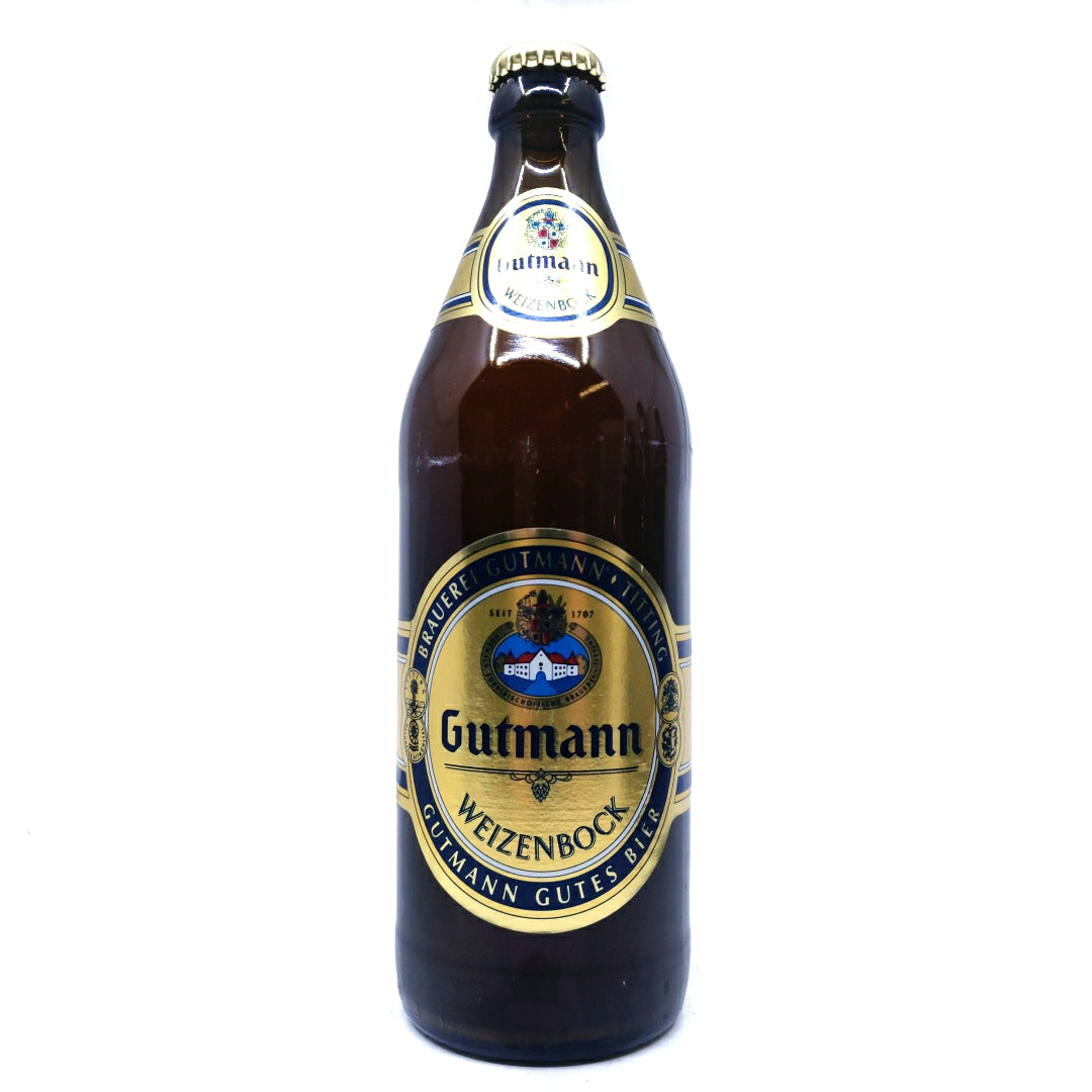 Gutmann Weizenbock 7.2% (500ml)-Hop Burns & Black