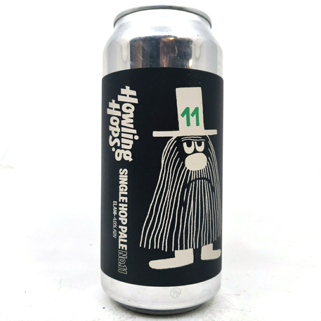 Howling Hops Single Hop Pale No.11 Elani 4.8% (440ml can)-Hop Burns & Black