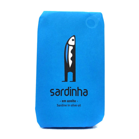Sardinha Portuguese Sardines in Olive Oil (120g)-Hop Burns & Black