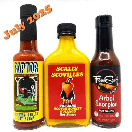 12 month bi-monthly (6 boxes) pre-paid Burns Box GIFT hot sauce subscription-Hop Burns & Black