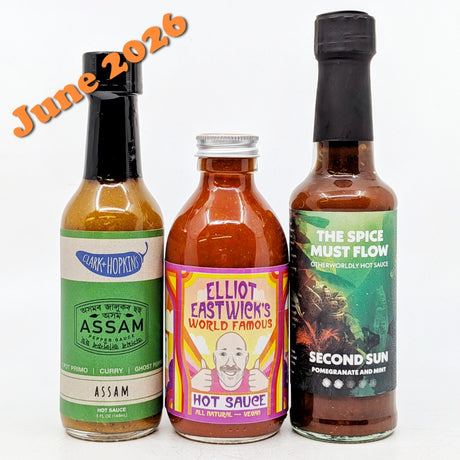 12 month bi-monthly (6 boxes) pre-paid Burns Box GIFT hot sauce subscription-Hop Burns & Black