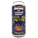 Elusive Brewing Kick Up The Fire American Red 4.8% (440ml can)-Hop Burns & Black