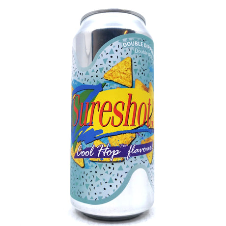 Sureshot Double Dipped Chip Double IPA 8% (440ml can)-Hop Burns & Black