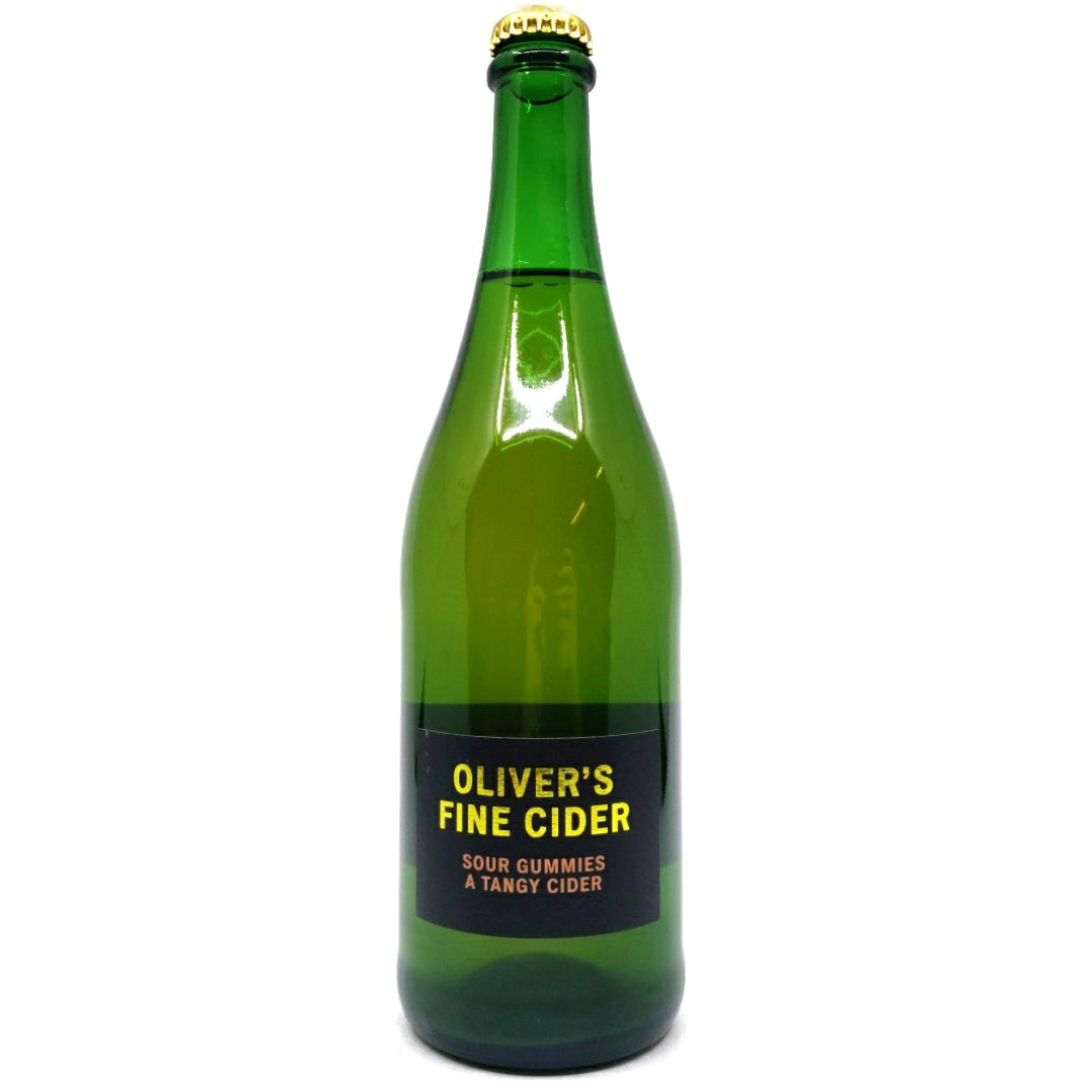 Oliver's Fine Cider Sour Gummies Cider 2022 5% (750ml)-Hop Burns & Black