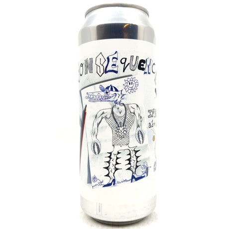 DEYA x Queer Brewing Consequences IPA 6.3% (500ml can)-Hop Burns & Black