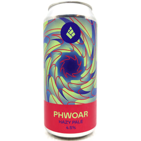 Drop Project Phwoar Hazy Pale Ale 4.5% (440ml can)-Hop Burns & Black