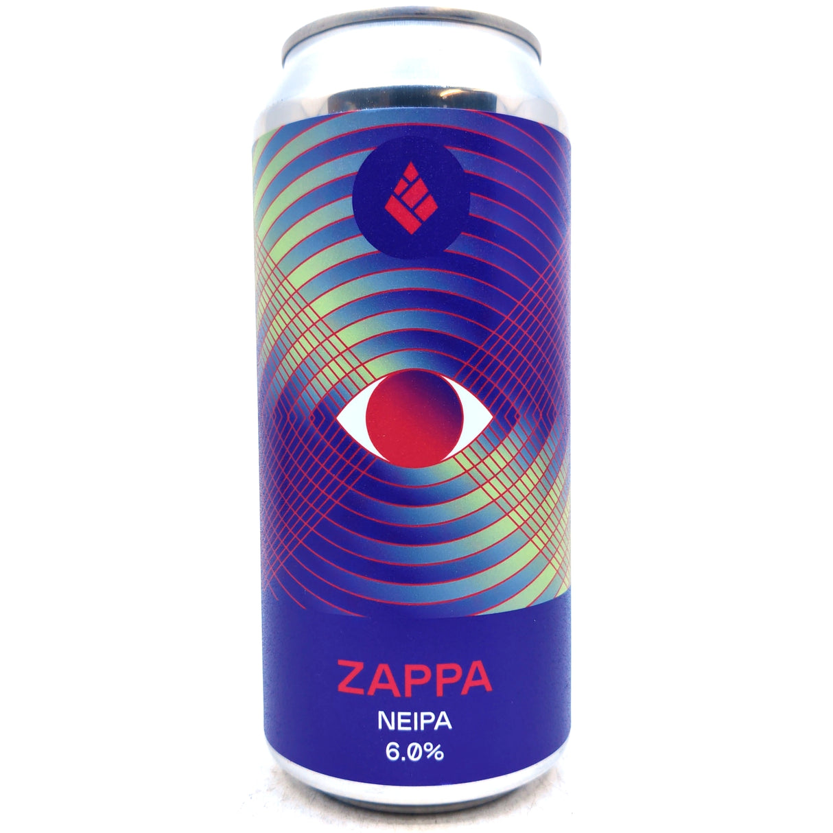 Drop Project Zappa New England IPA 6% (440ml can)-Hop Burns & Black