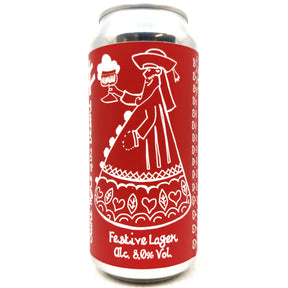 St Mars Of The Desert Spektakel Festive Dark Lager 8% (440ml can)-Hop Burns & Black