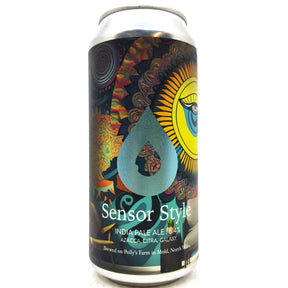 Polly's Brew Co Sensor Style IPA 6.4% (440ml can)-Hop Burns & Black
