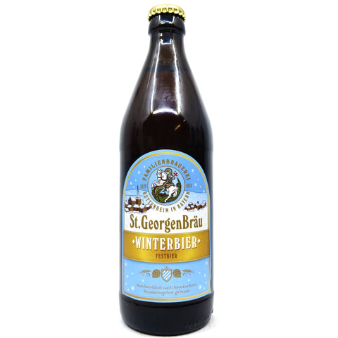 St Georgen Brau Winterbier Festbier 5.6% (500ml)-Hop Burns & Black