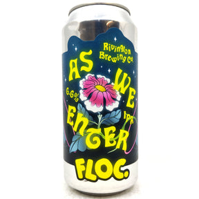 Floc Brewing x Rivington As We Enter IPA 6.6% (440ml can)-Hop Burns & Black