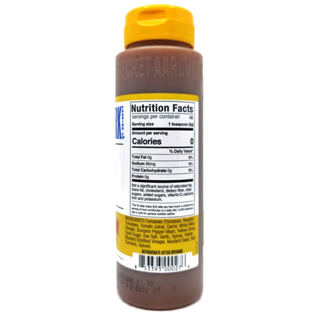 Secret Aardvark Red Scorpion Fiery Hot Sauce (236ml)-Hop Burns & Black
