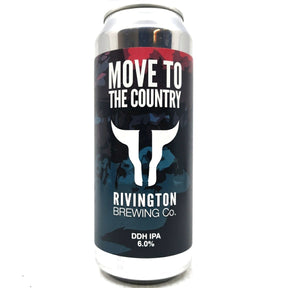 Rivington Move to the Country DDH IPA 6% (500ml can)-Hop Burns & Black