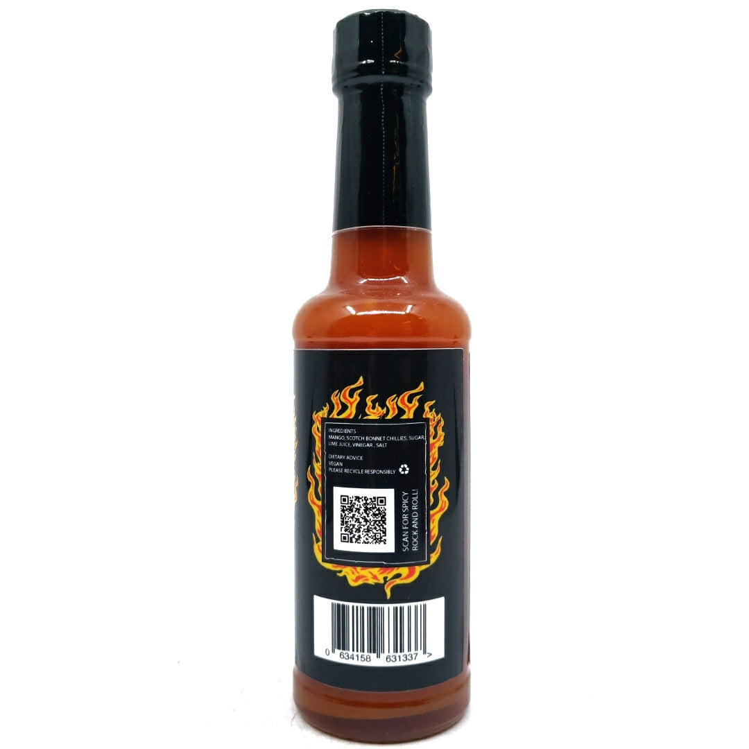 Slow Richie's x The Dust Coda Road to Hell Hot Sauce (150ml)-Hop Burns & Black