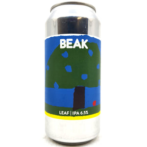 Beak Brewery Leaf IPA 6.5% (440ml can)-Hop Burns & Black